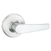 Kwikset 200DL26DCPRCLRCS Passage Door Lever, Satin Chrome, Zinc, Residential, Re-Key Technology: SmartKey, 3 Grade